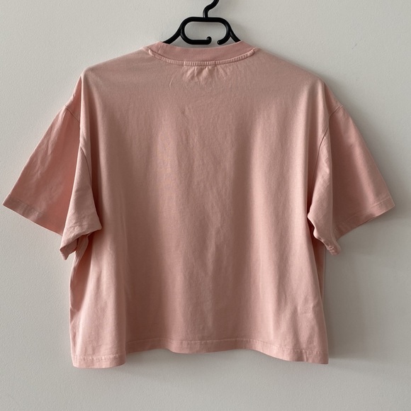 Light dusty pink short sleeve T- Shirt - Picture 3 of 5